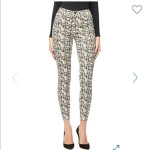 Good American Snake Skinny Jeans